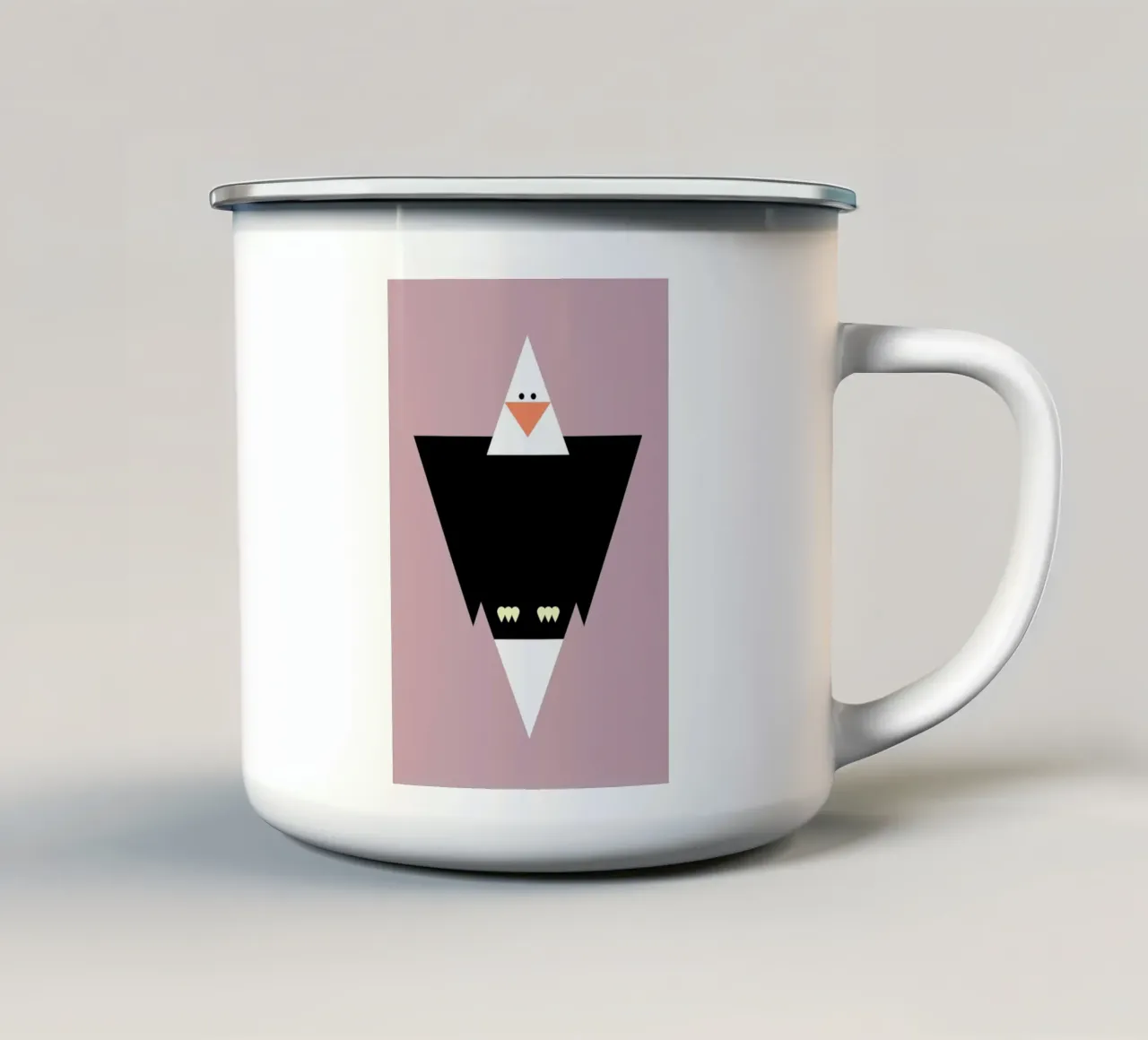 Cliff the Eagle tazza in smalto da Marx & Croft