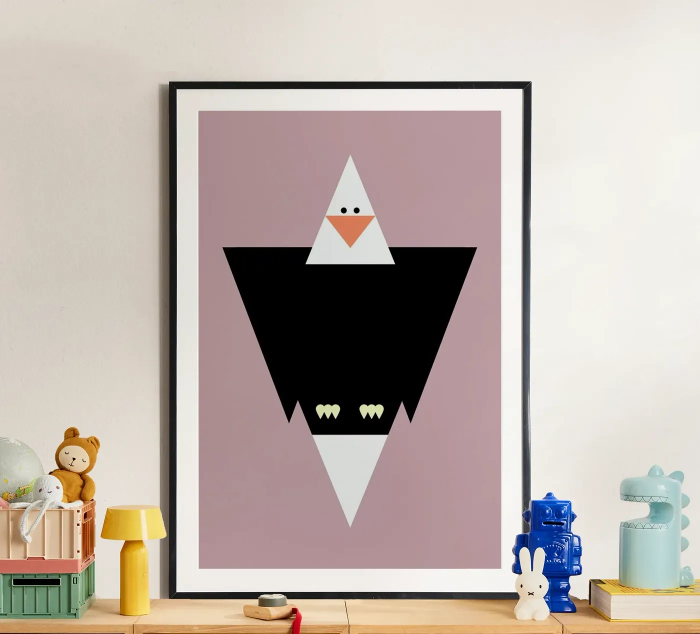 Cliff the Eagle poster van Marx & Croft