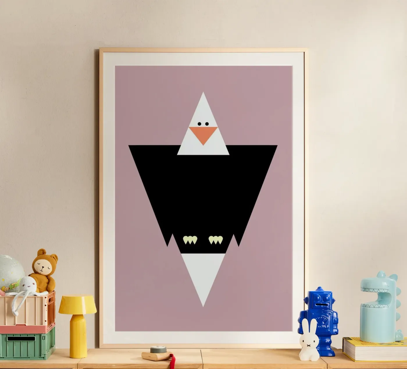 Cliff the Eagle poster van Marx & Croft
