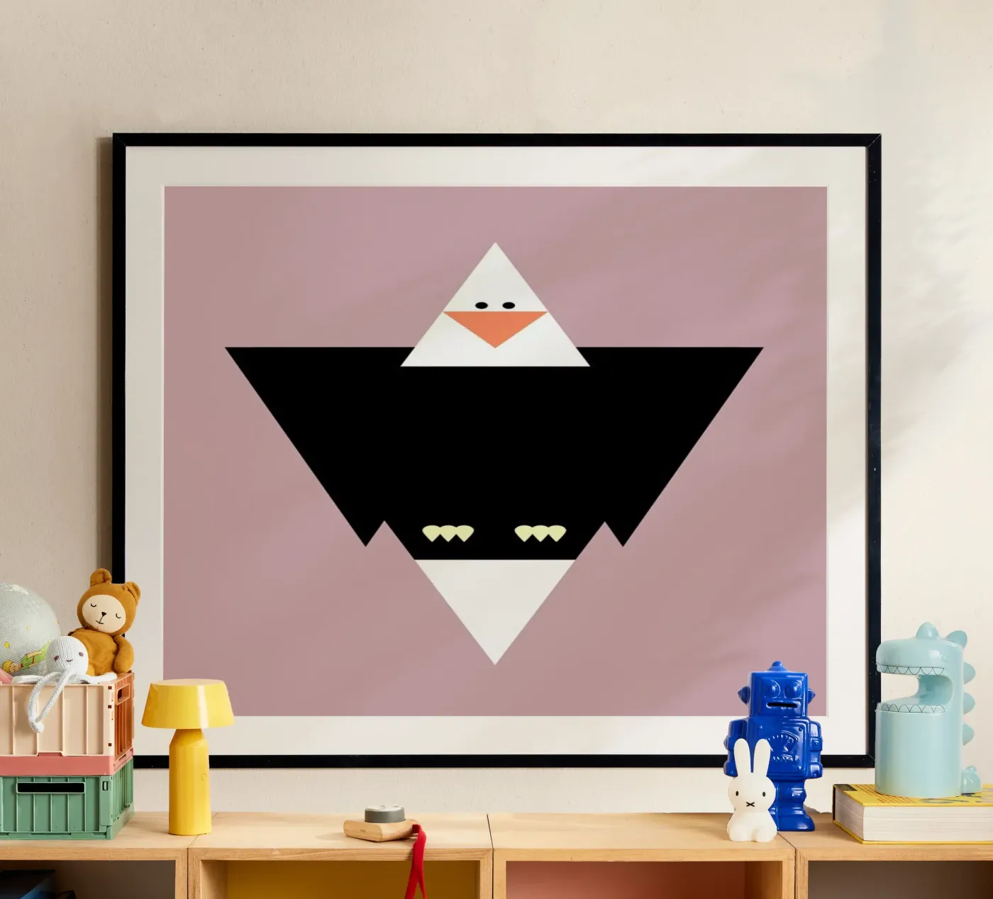 Cliff the Eagle poster van Marx & Croft