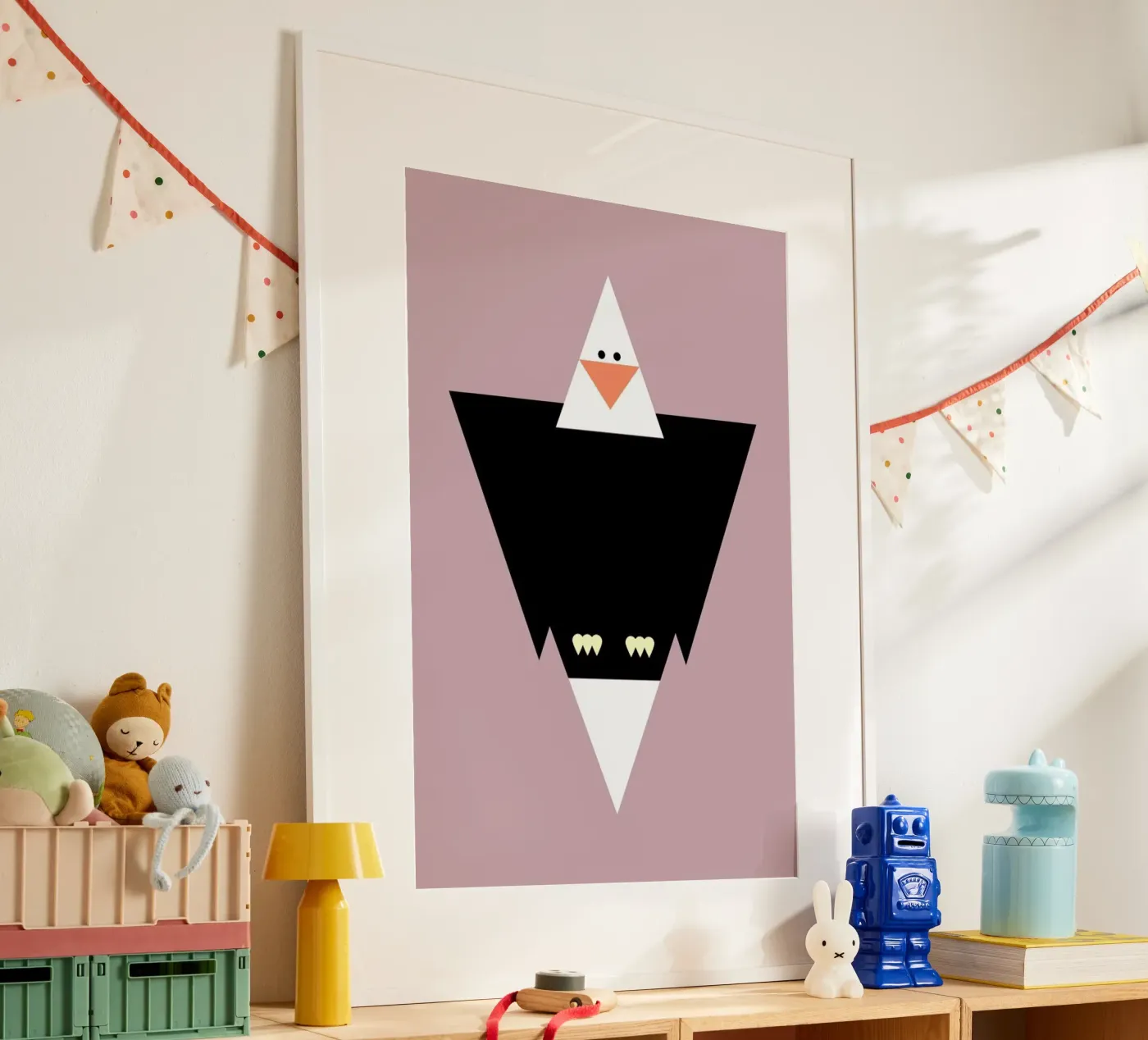 Cliff the Eagle poster van Marx & Croft
