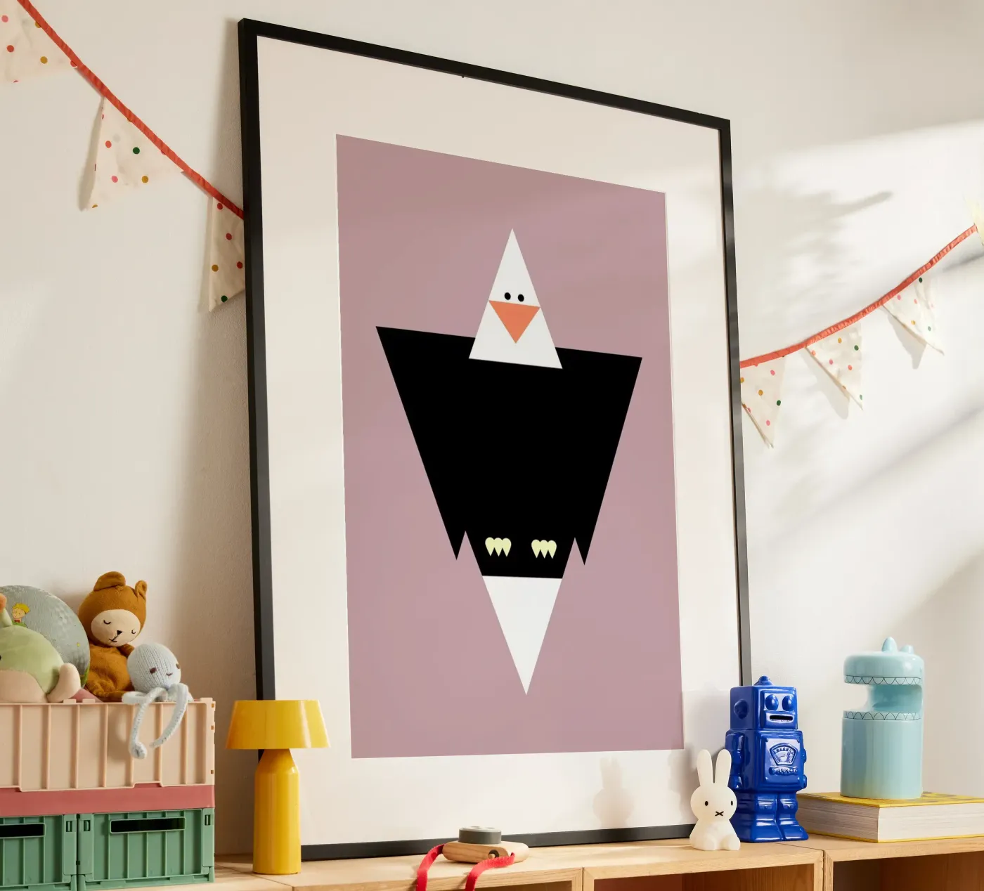 Cliff the Eagle poster van Marx & Croft
