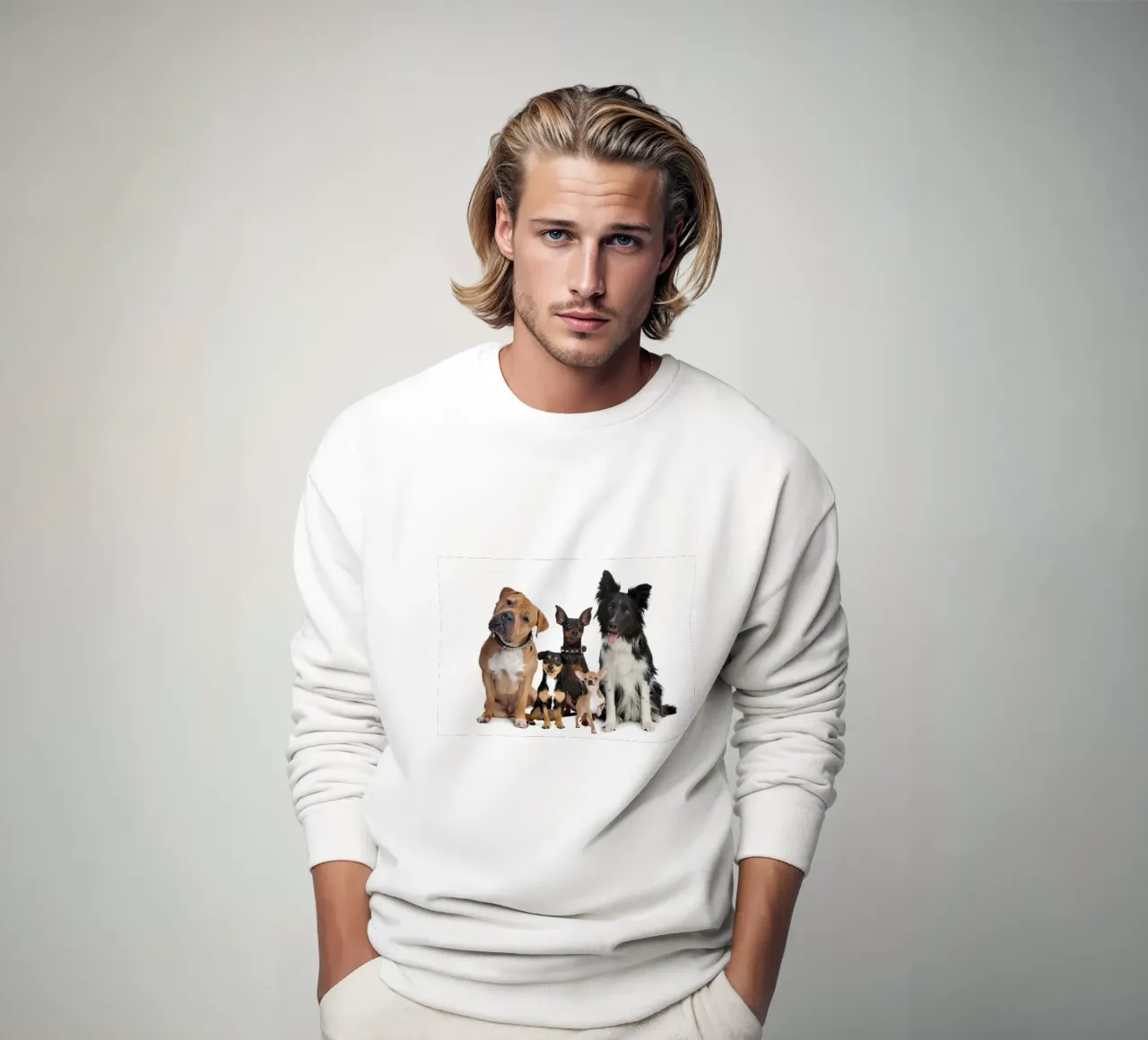Animal poster 279 sweatshirt by Korrie Lane