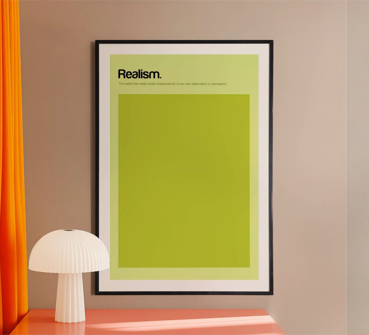 Realism Poster von Genís Carreras