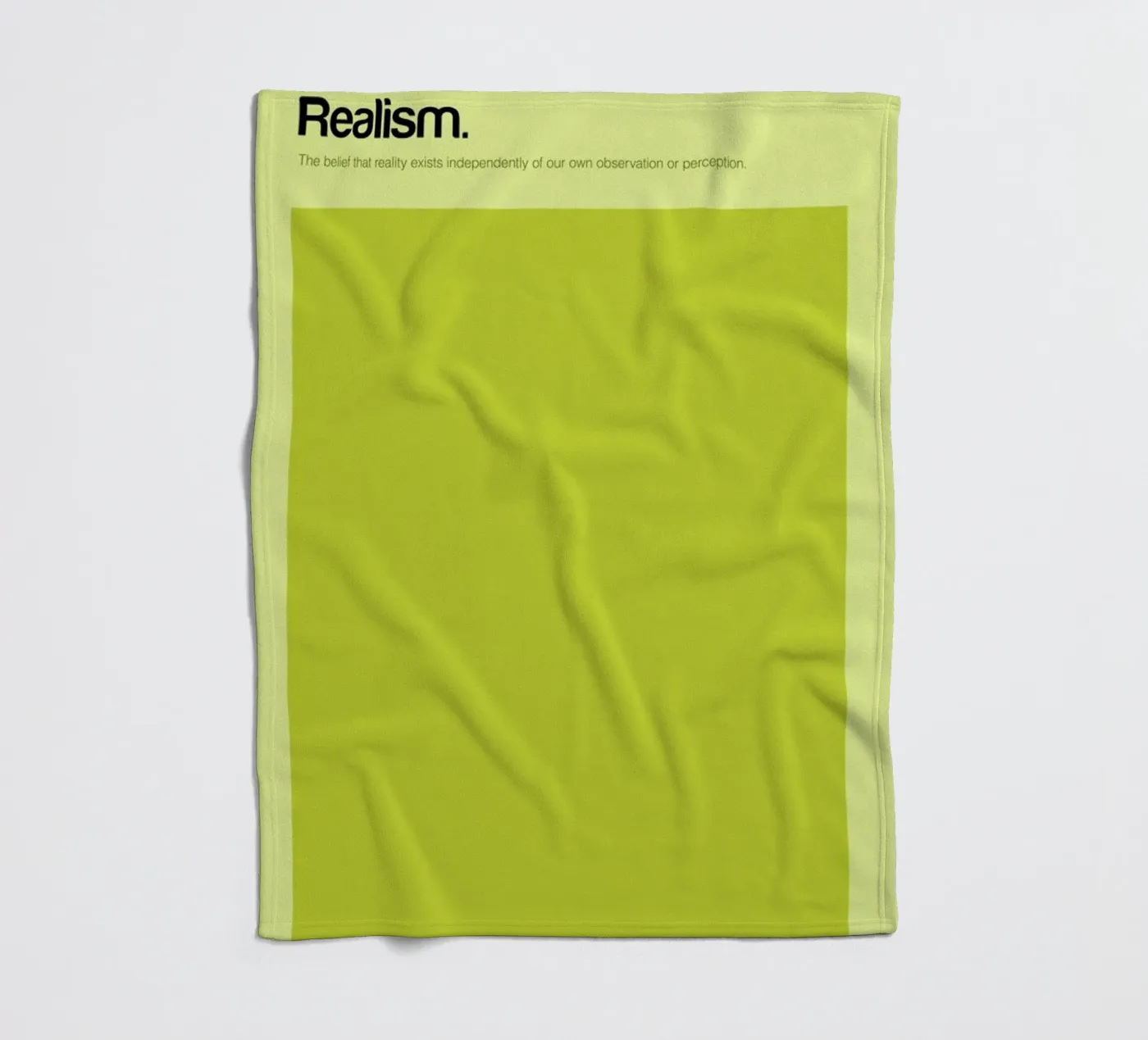 Realism Fleecedecke von Genís Carreras