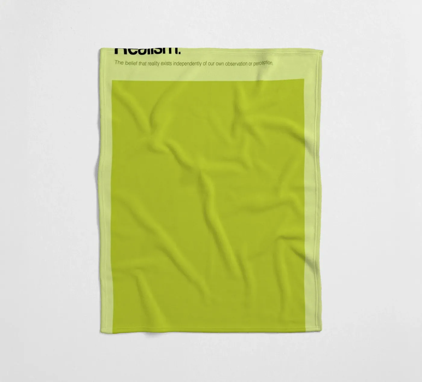 Realism Fleecedecke von Genís Carreras