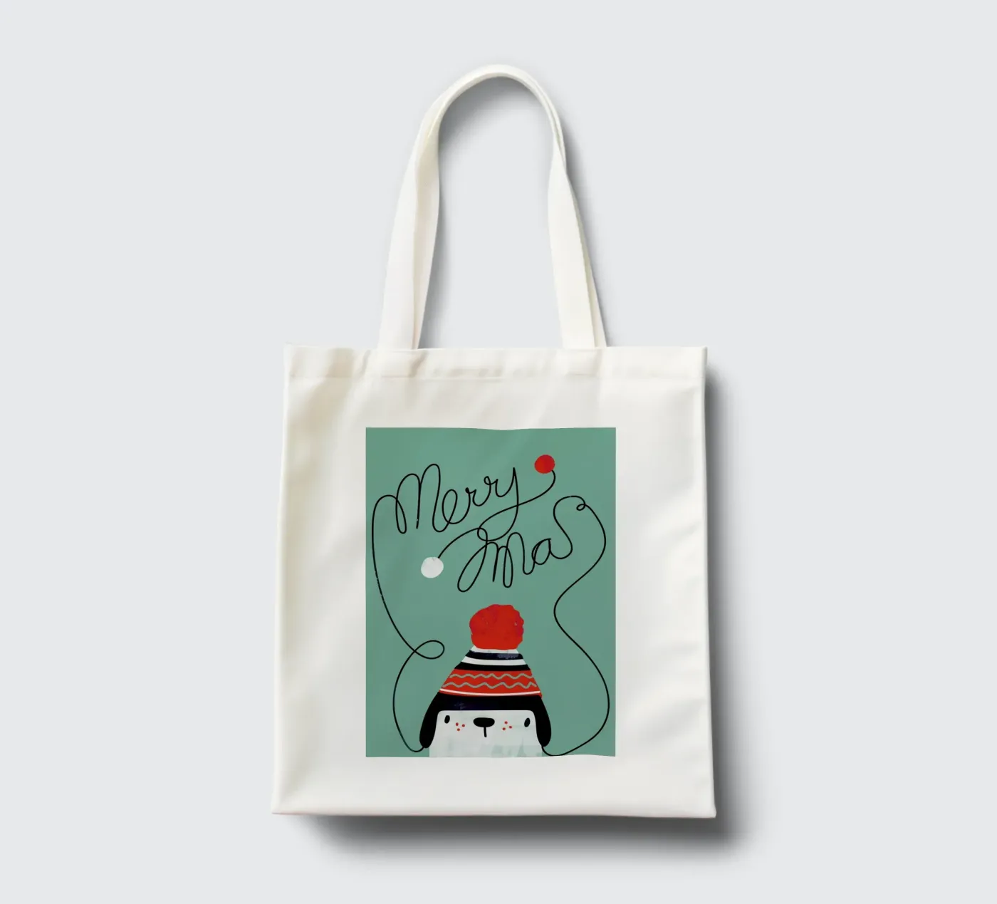Cap tote bag by Doozal