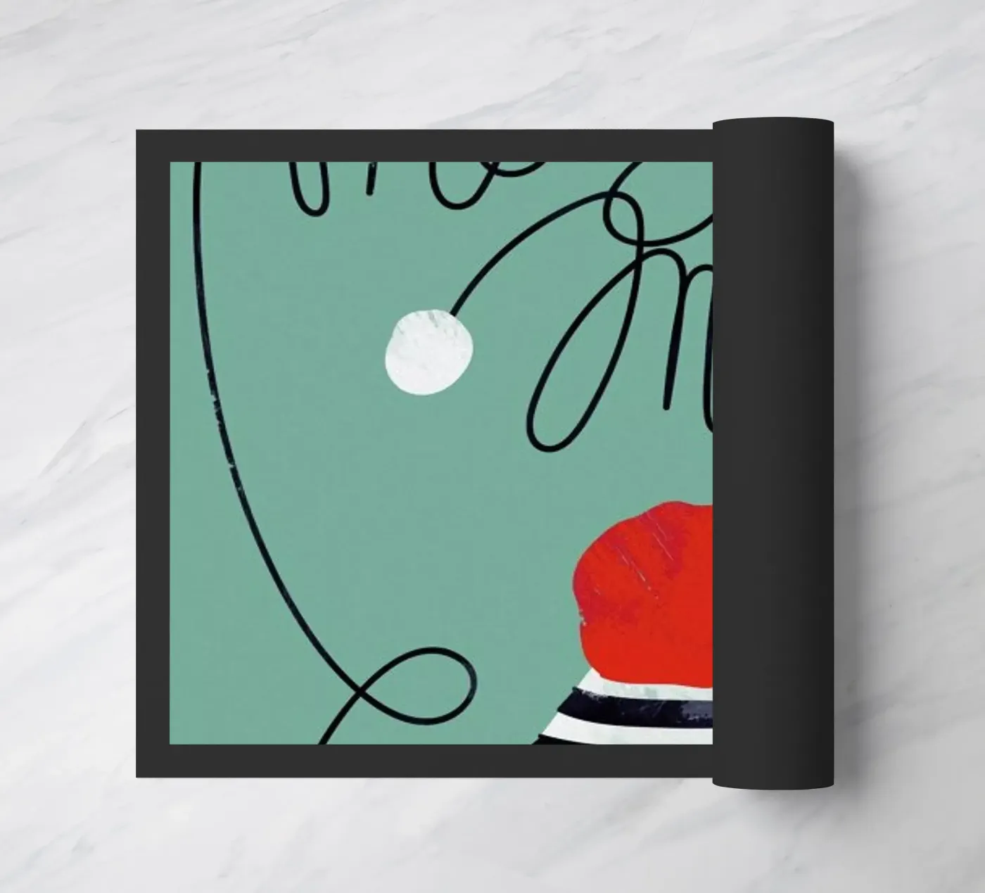 Cap doormat by Doozal