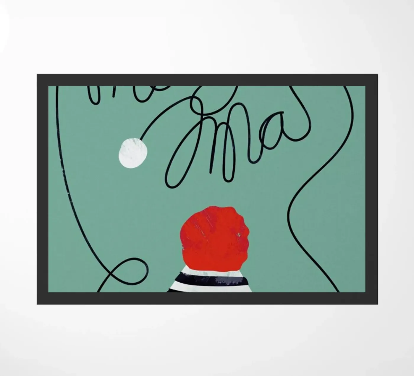 Cap doormat by Doozal