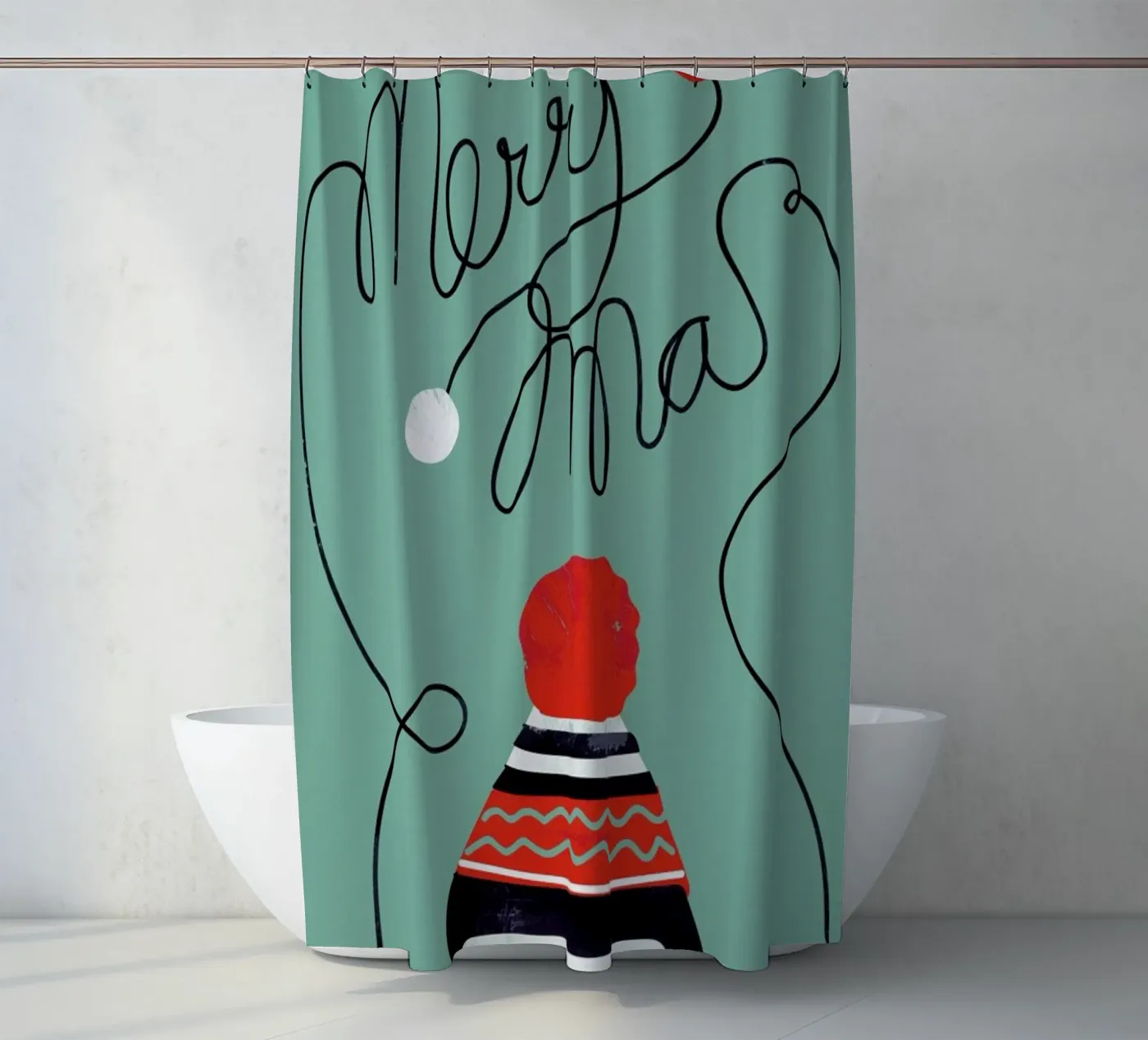 Cap Duschvorhang von Doozal