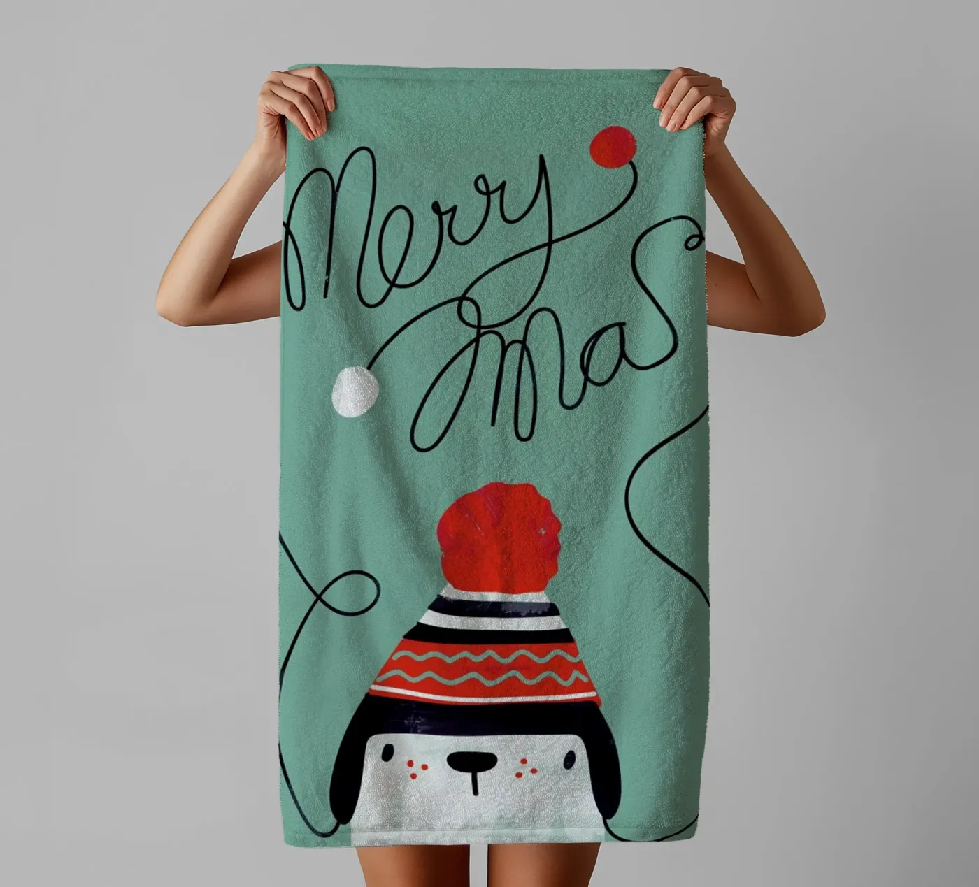 Cap asciugamano da bagno da Doozal