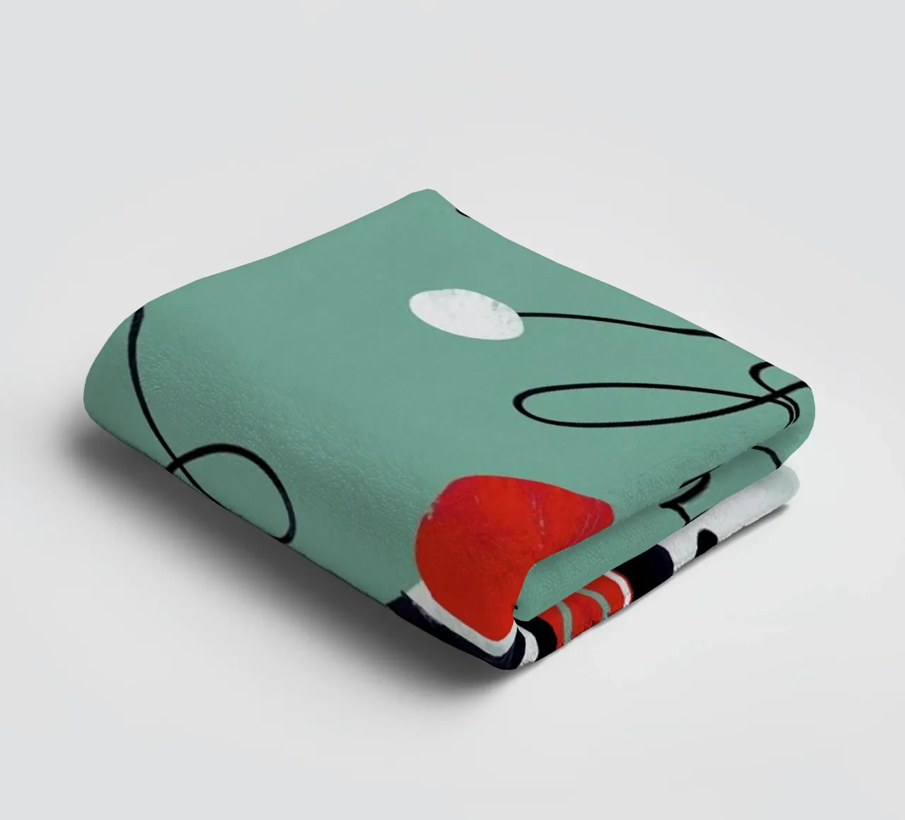 Cap towel by Doozal