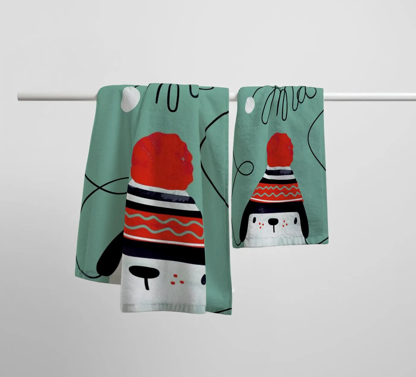 Cap badhanddoek van Doozal