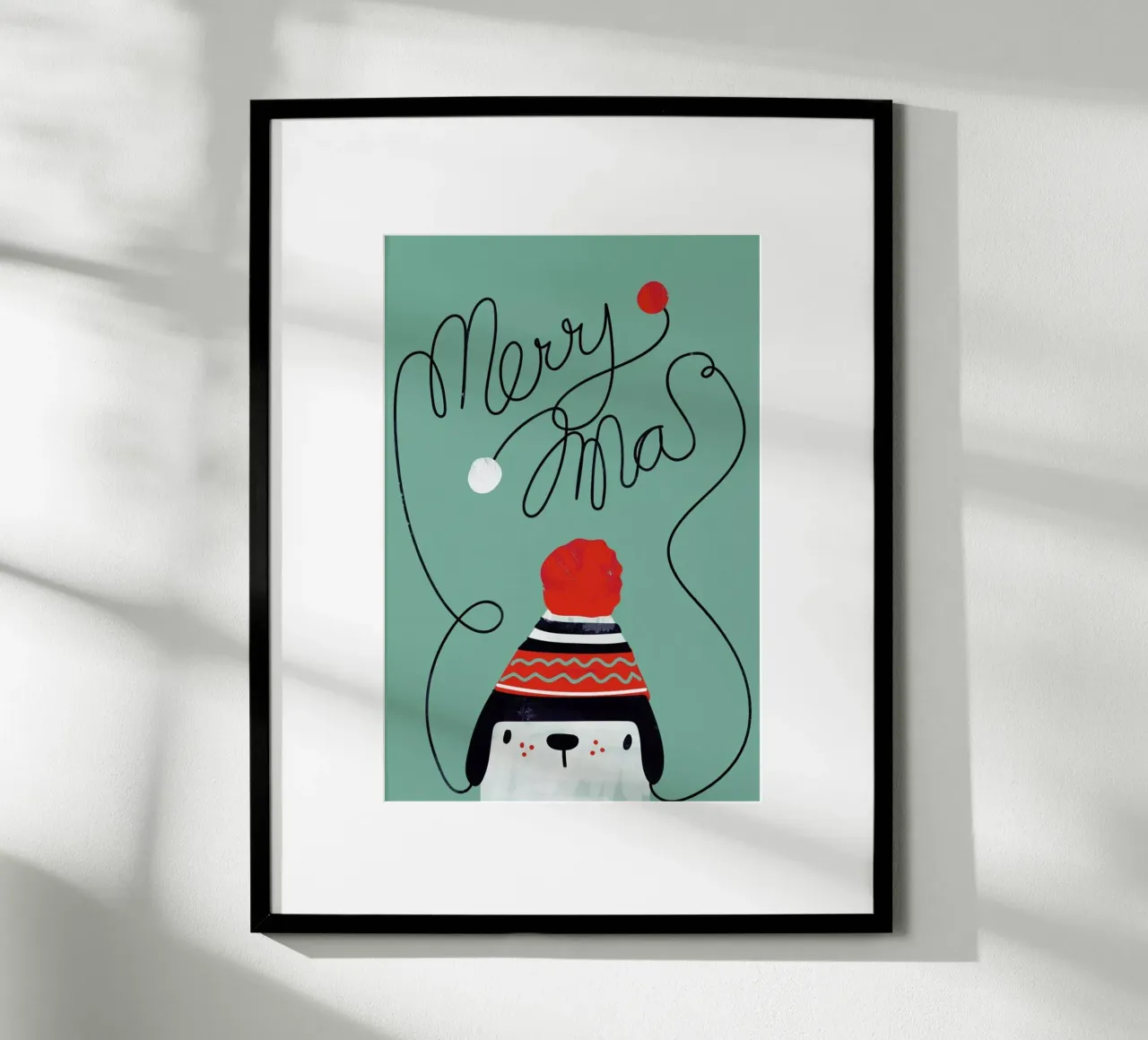 Cap poster con telaio in alluminio da Doozal