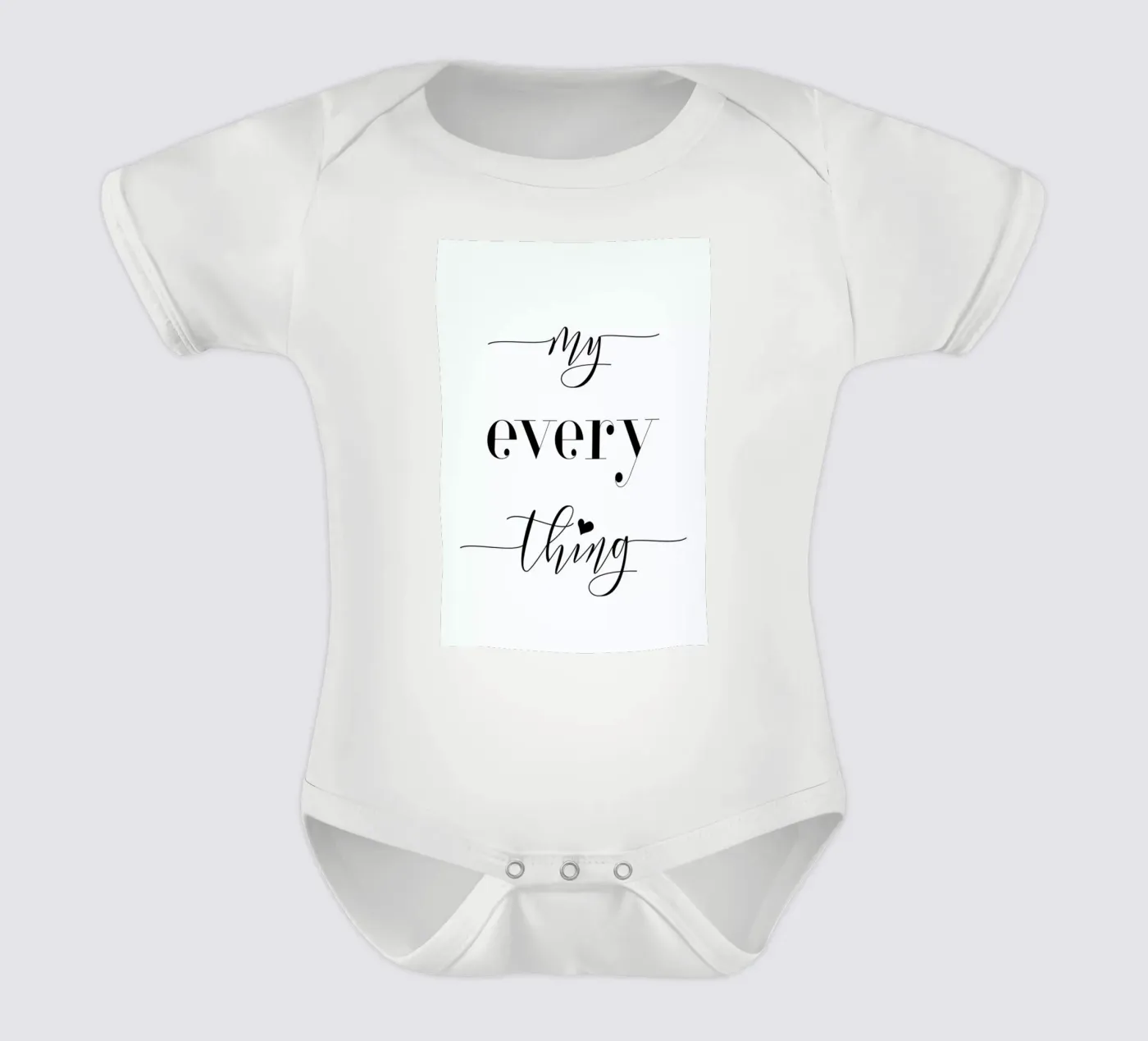 Everything Kurzarm Babybody von Sabrina Ziegenhorn