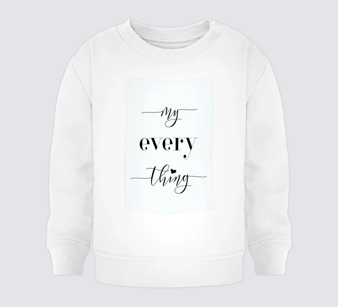 Everything felpa neonato da Sabrina Ziegenhorn