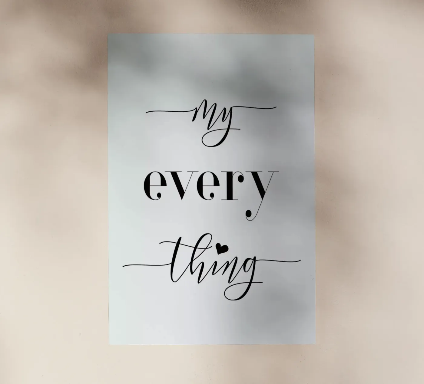 Everything Backlit Folie von Sabrina Ziegenhorn