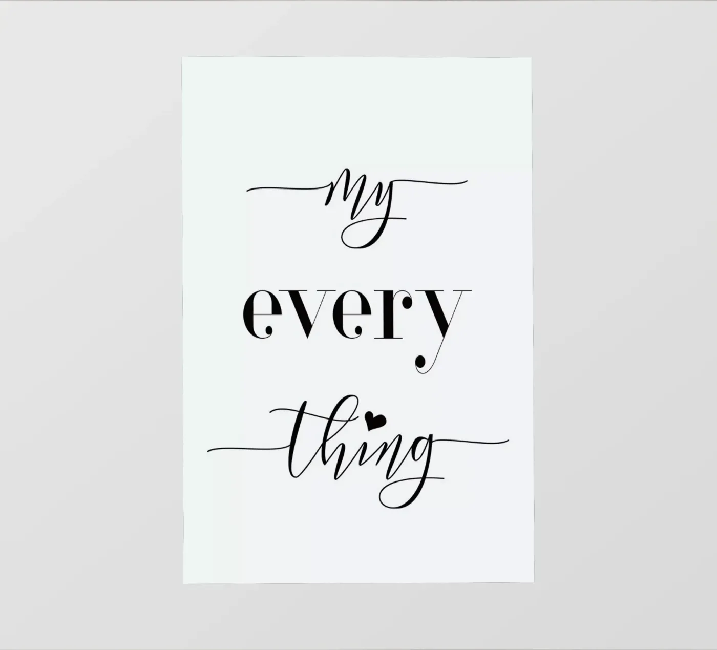 Everything telo in pvc da Sabrina Ziegenhorn