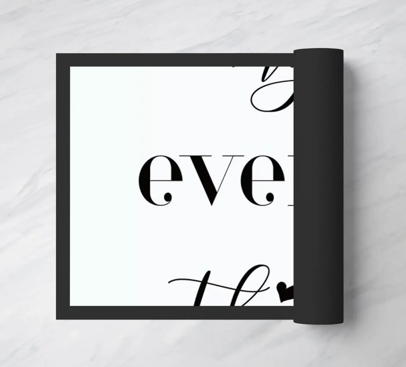 Everything doormat by Sabrina Ziegenhorn