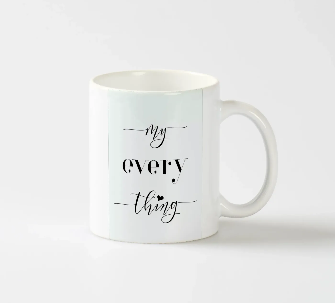 Everything ceramic mug by Sabrina Ziegenhorn