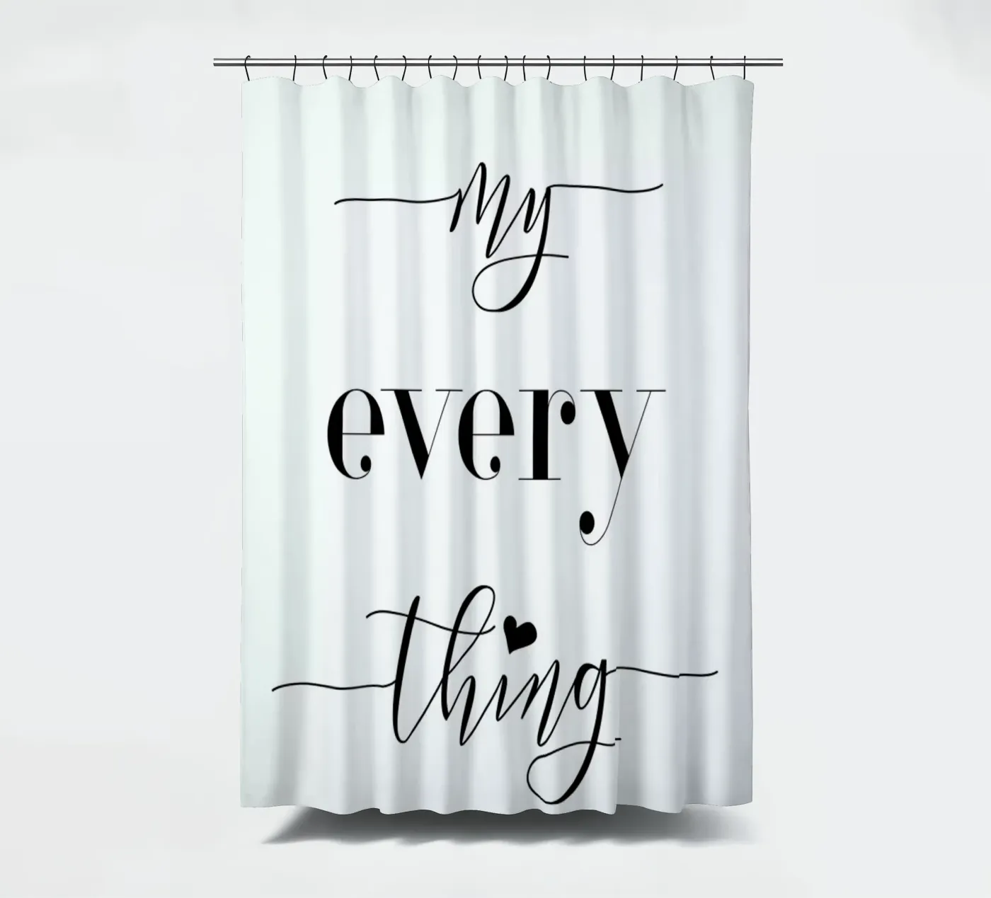 Everything Duschvorhang von Sabrina Ziegenhorn