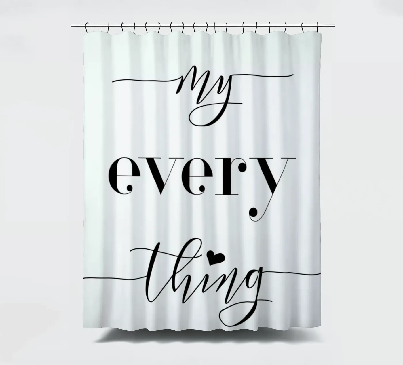 Everything Duschvorhang von Sabrina Ziegenhorn