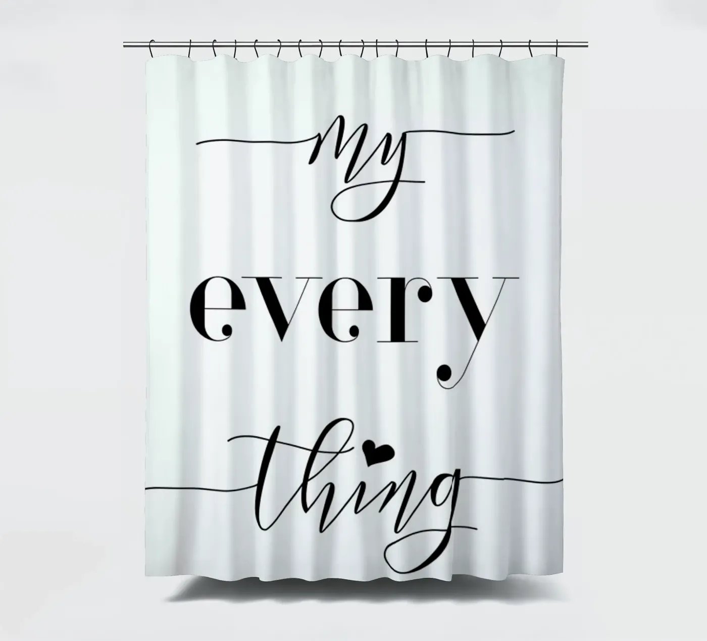 Everything Duschvorhang von Sabrina Ziegenhorn