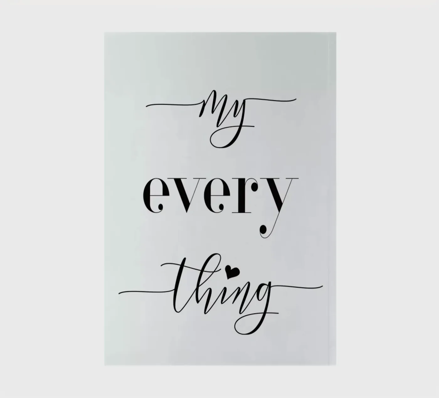 Everything quaderno da Sabrina Ziegenhorn