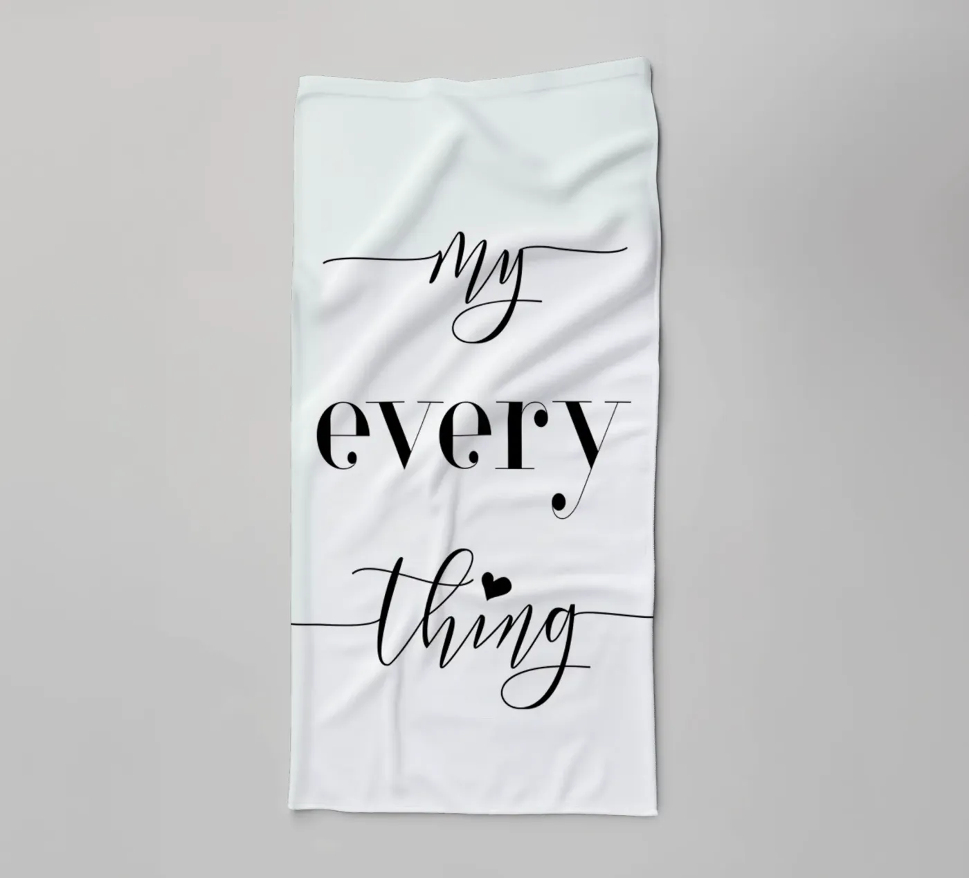 Everything towel by Sabrina Ziegenhorn