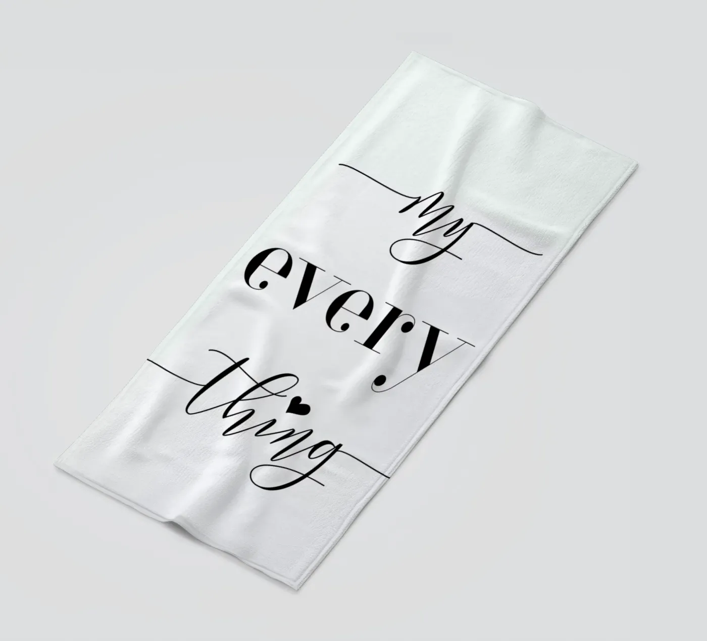 Everything Strandtuch von Sabrina Ziegenhorn