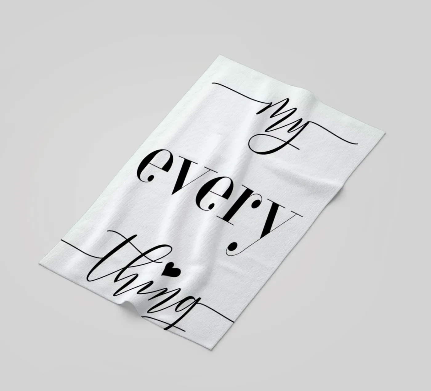 Everything Strandtuch von Sabrina Ziegenhorn