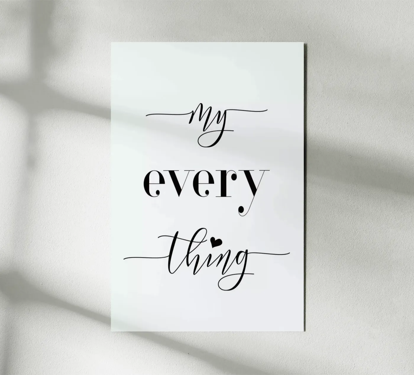 Everything alluminio dibond da Sabrina Ziegenhorn