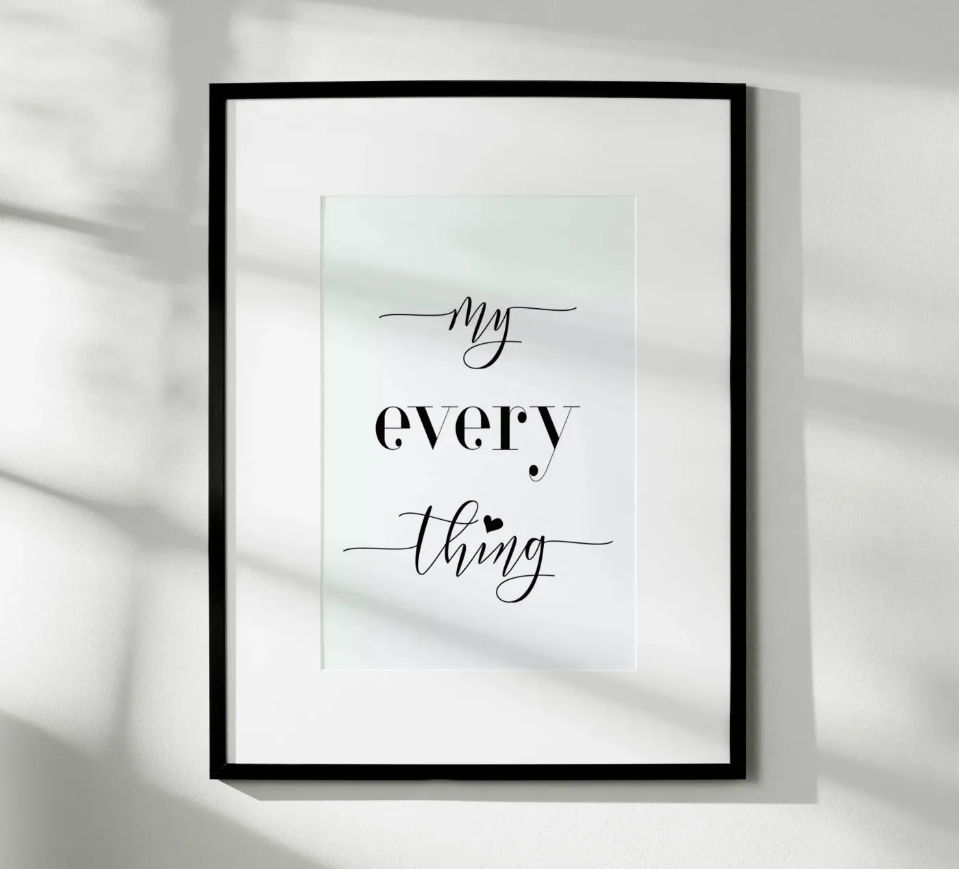 Everything poster da Sabrina Ziegenhorn