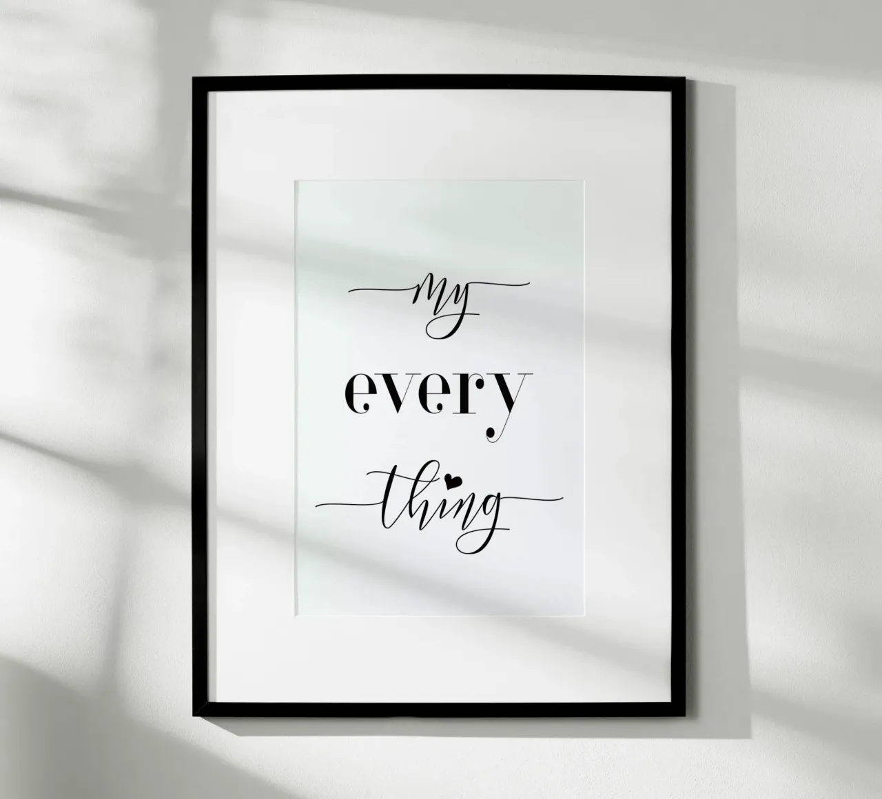 Everything poster da Sabrina Ziegenhorn