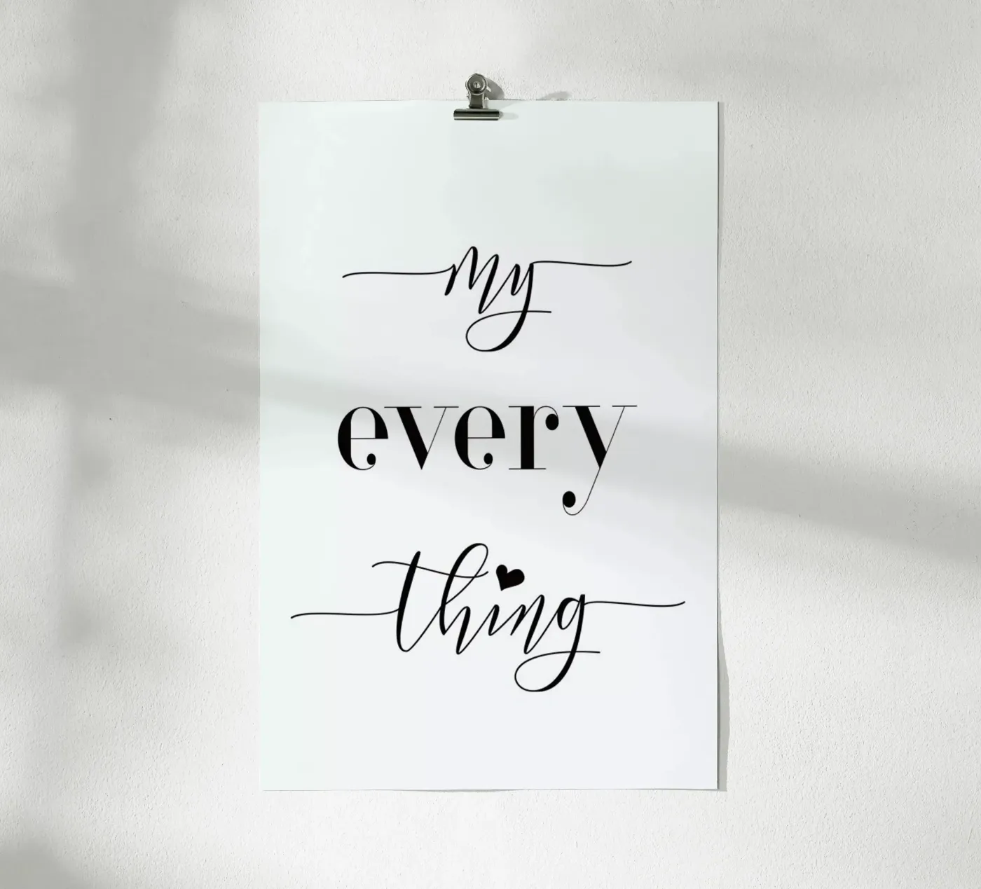 Everything poster da Sabrina Ziegenhorn