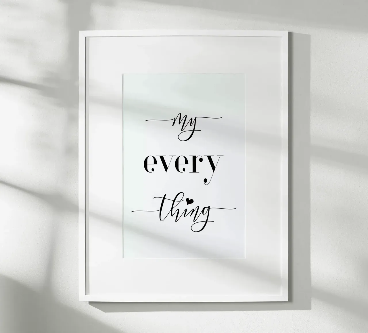 Everything poster da Sabrina Ziegenhorn