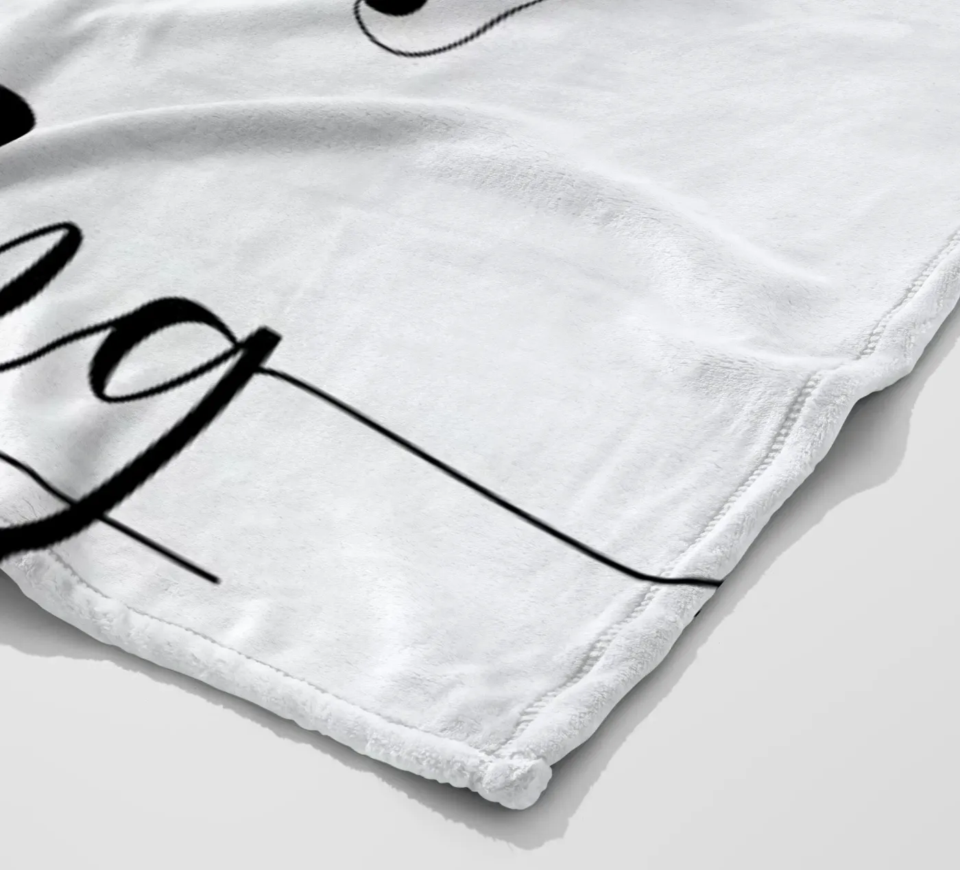 Everything fleece blanket by Sabrina Ziegenhorn