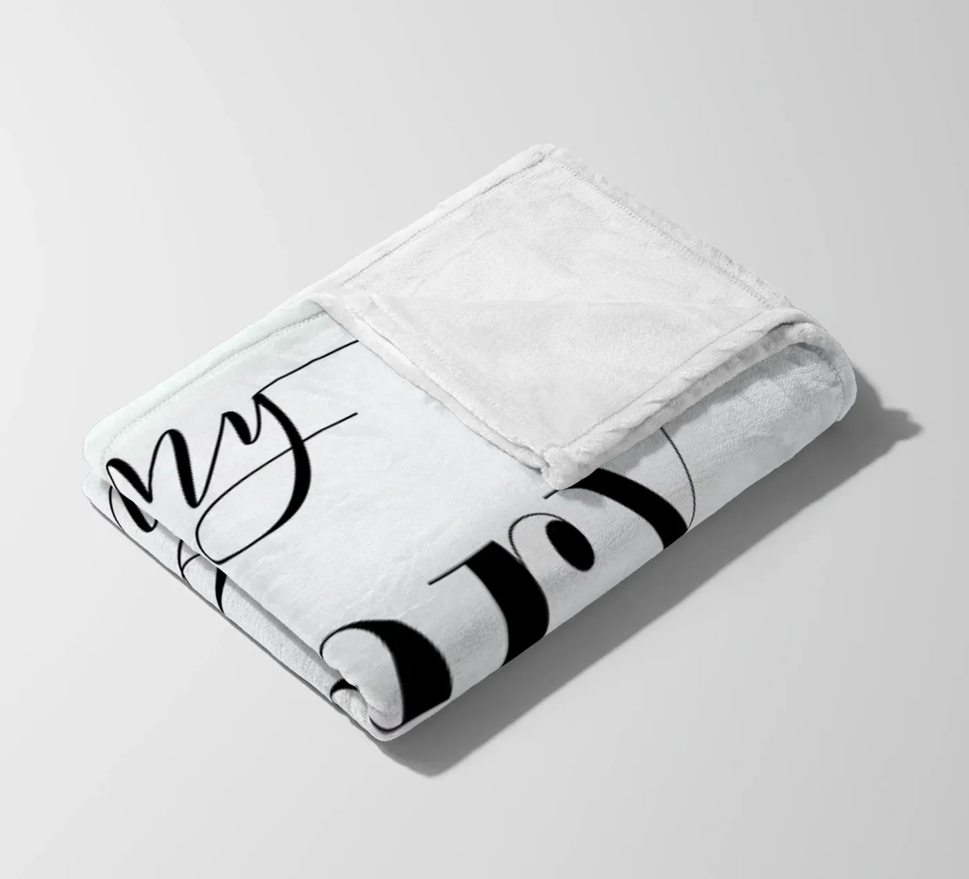 Everything fleece blanket by Sabrina Ziegenhorn