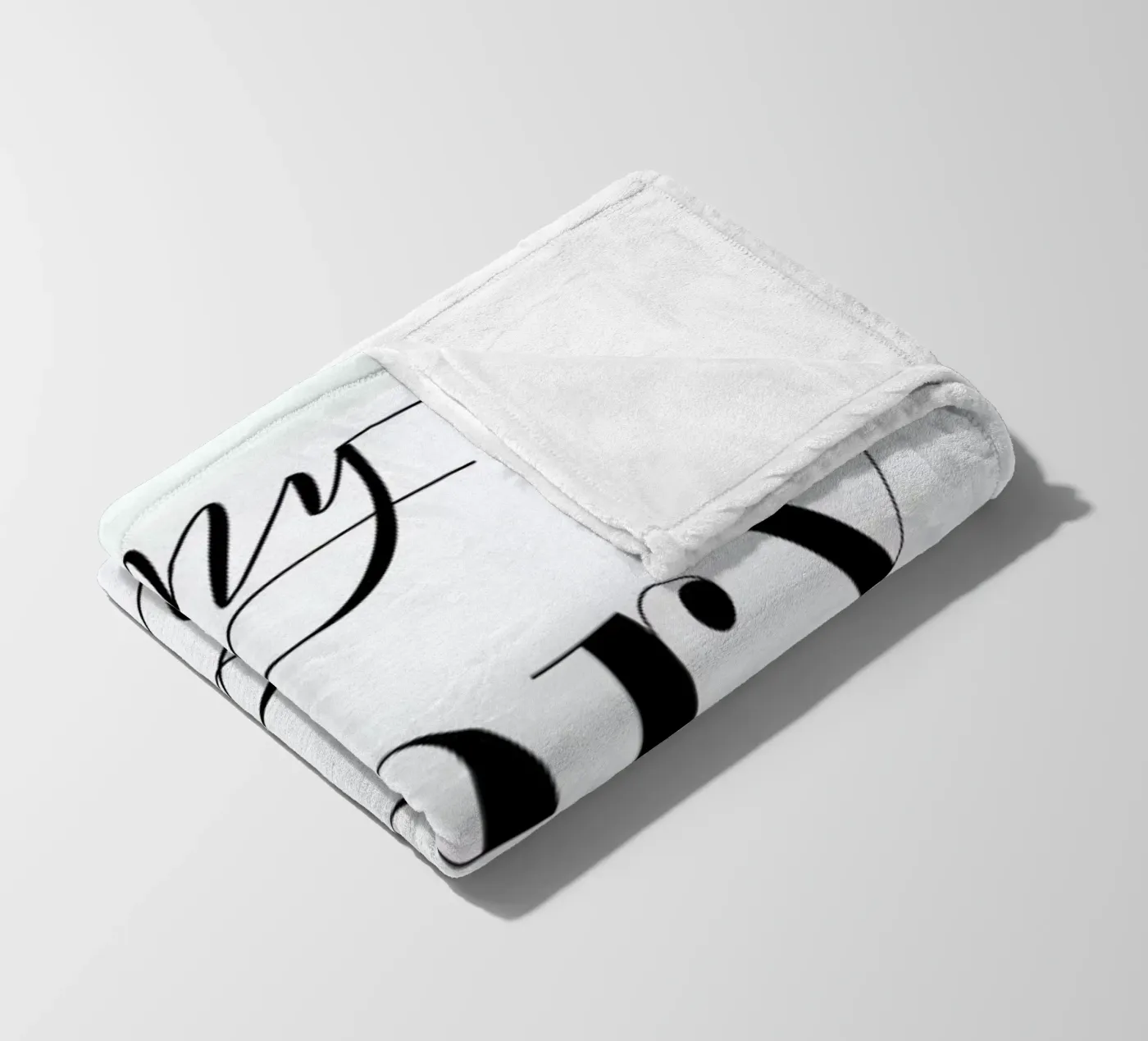 Everything fleece blanket by Sabrina Ziegenhorn