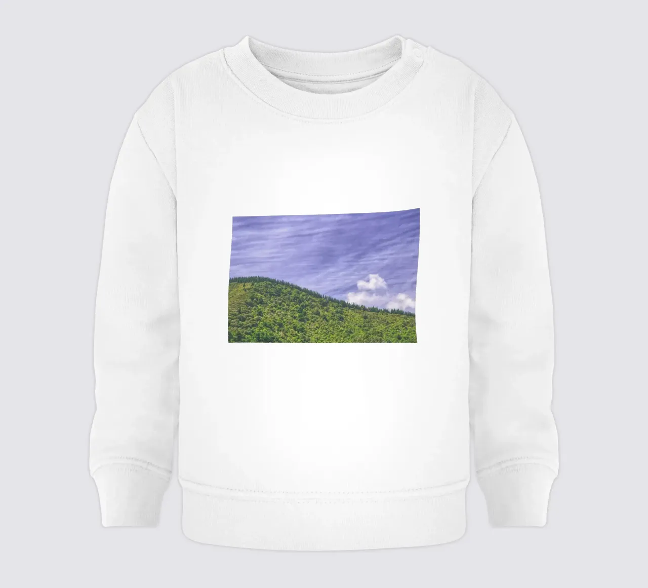 Wavy Mountains felpa neonato da Nur Mut