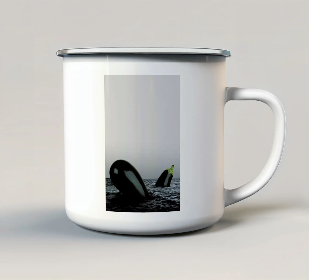 Dark and Stormy tazza in smalto da Lemon-apes