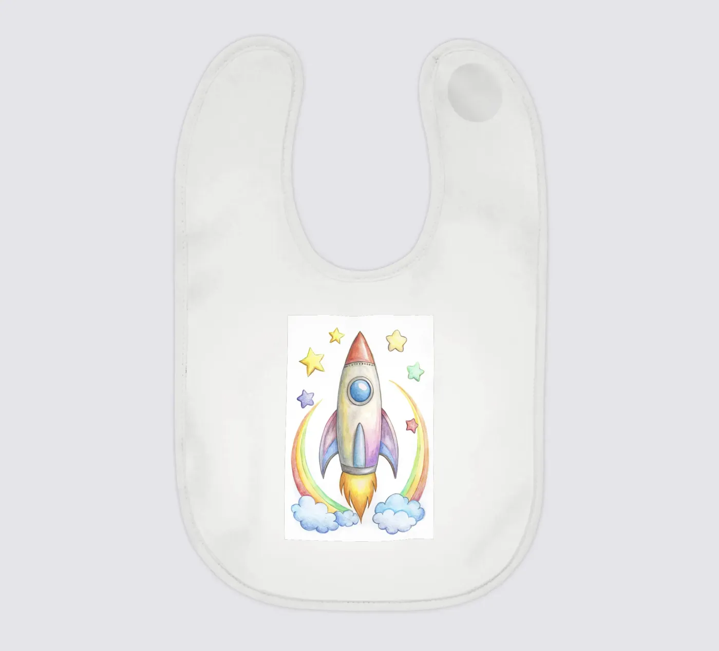 Rocket Babylätzchen von 🎁 NOBELART