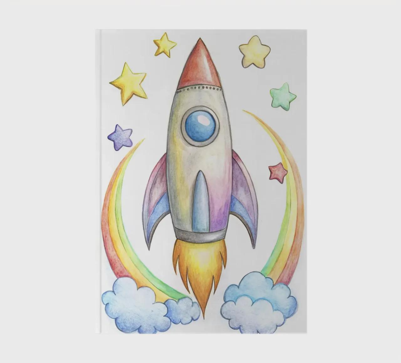 Fusée carnet de notes de 🎁 ARTVI-SHOP