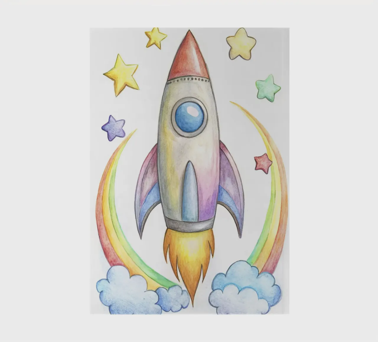 Fusée carnet de notes de 🎁 ARTVI-SHOP