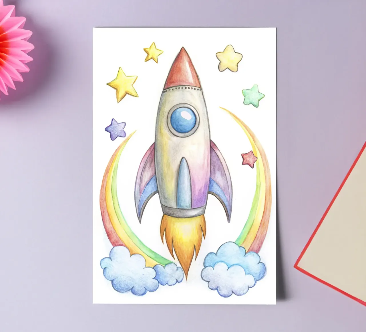 Rocket sticker sheet by 🎁 NOBELART