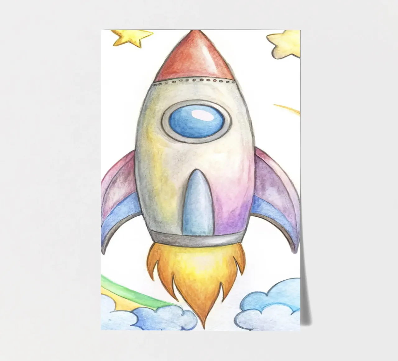 Rocket sticker sheet by 🎁 NOBELART