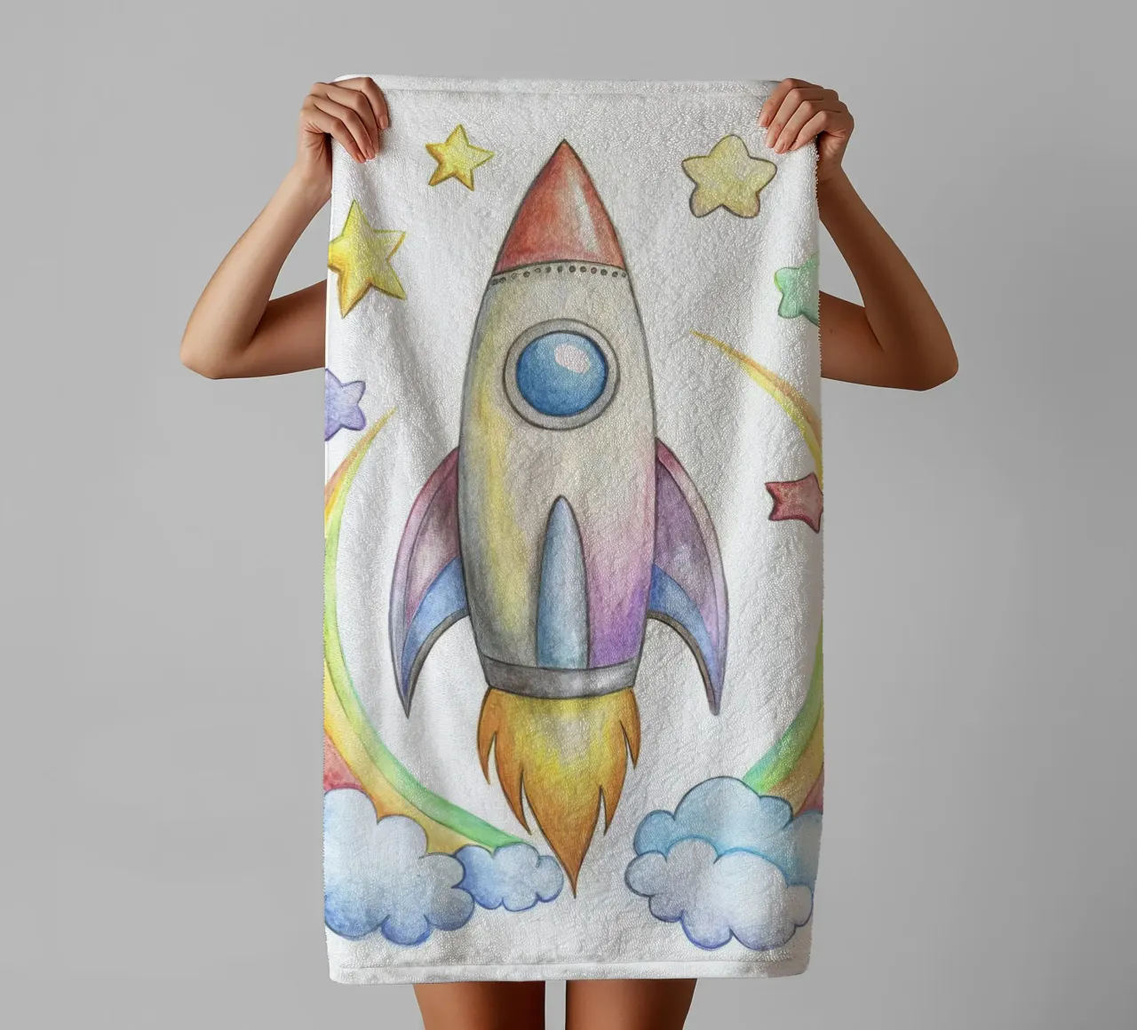 Rakete Handtuch von 🎁 ARTVI-SHOP