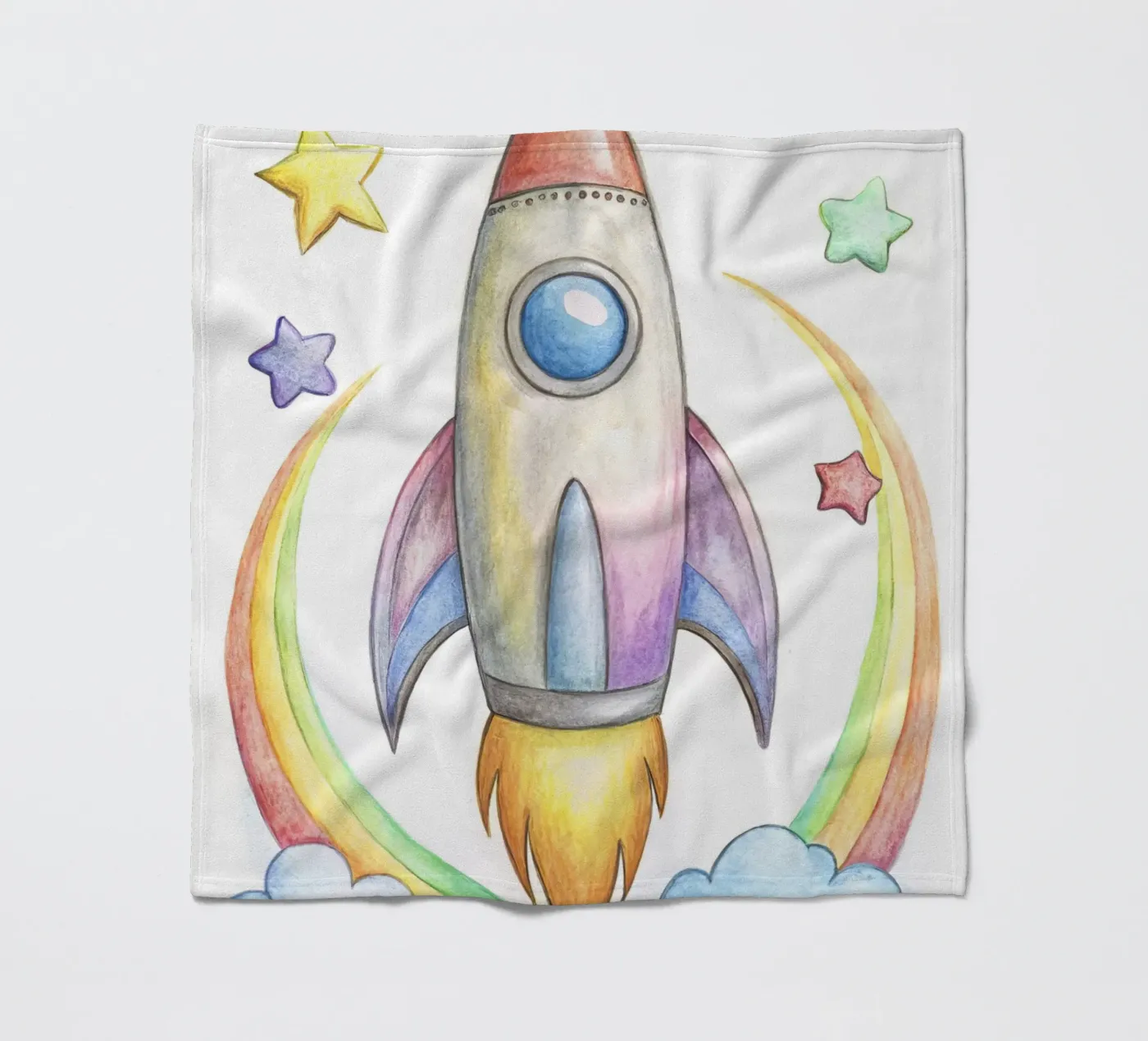 Rocket coperta in pile da 🎁 NOBELART