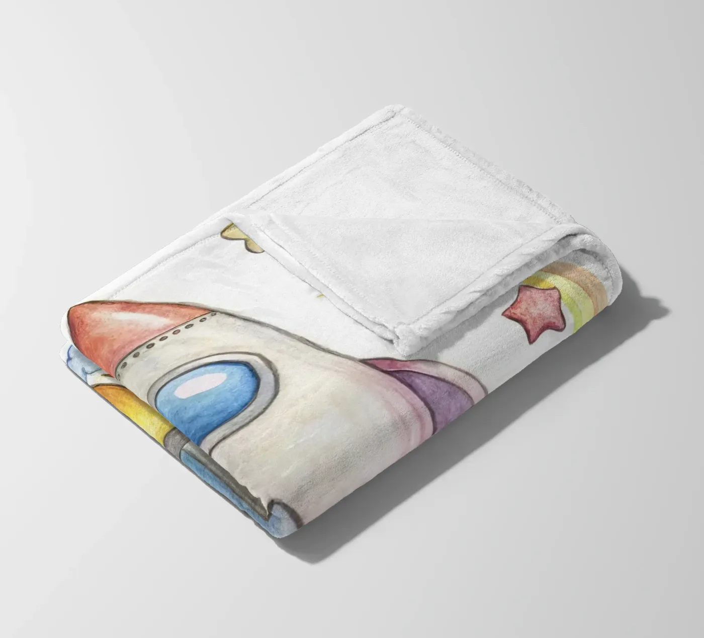 Rocket coperta in pile da 🎁 NOBELART