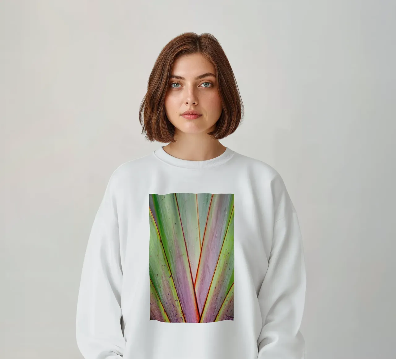 Flax Pattern felpa da Nur Mut